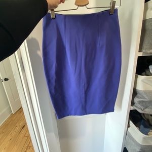 Purple Pencil Skirt